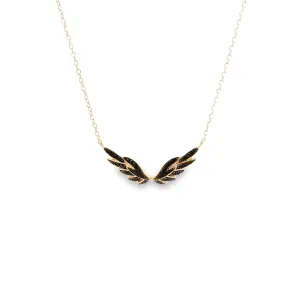 WD1247 14kt Gold Diamond Wings