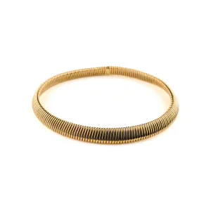 Weingrill Tubogas Two Colors Gold Necklace