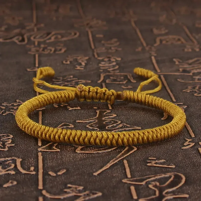 Women Bracelet Lucky Red Rope Braided Adjustable Charm for Couples
