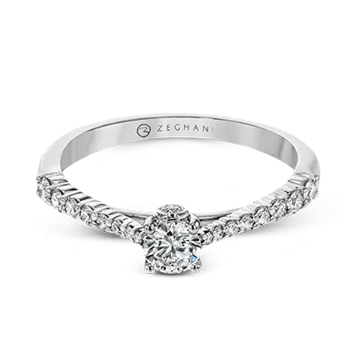 ZR23PRER Wedding Set in 14k Gold with Diamonds